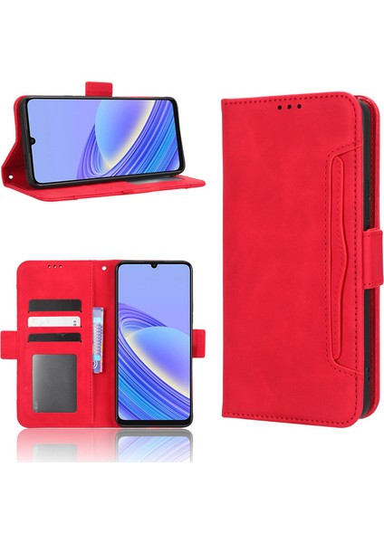 Tcl 40 Se Kart Yuvalı Deri Cüzdan Telefon Kılıfı (Yurt Dışından)