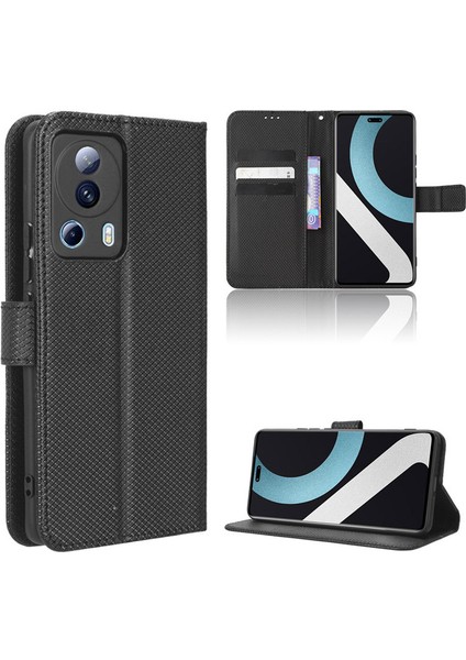 Xiaomi Mi 12 Lite Deri Cüzdan Telefon Kılıfı (Yurt Dışından)
