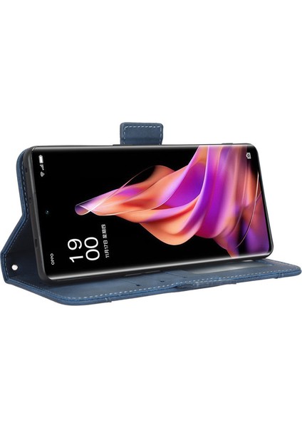 Oppo Reno 9 5g Kart Yuvalı Deri Telefon Kılıfı (Yurt Dışından)