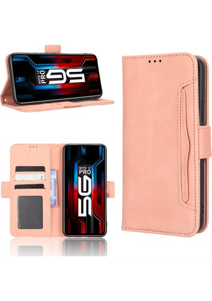 Infinix Note 12 G88 Kart Yuvalı Deri Telefon Kılıfı (Yurt Dışından)
