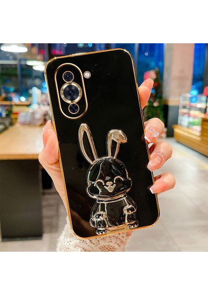 Huawei Nova 10 Elektroliz Tavşan Telefon Kılıfı (Yurt Dışından)