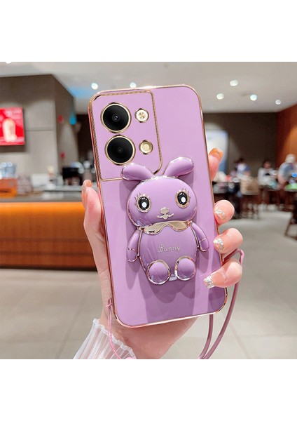 Oppo Reno 9 Pro Plus Elektroliz Tavşan Telefon Kılıfı (Yurt Dışından)