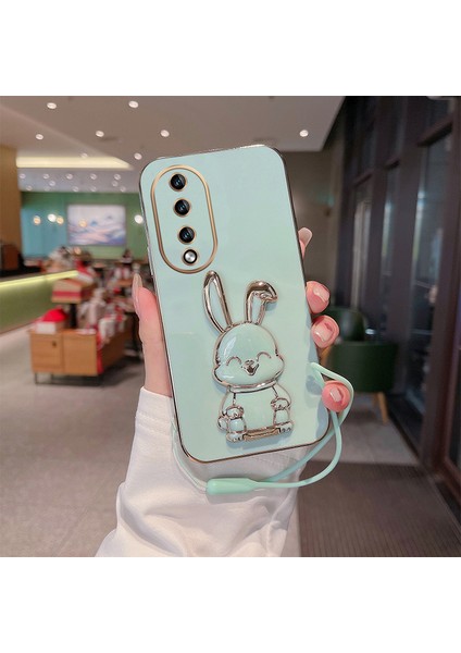 Huawei Honor 70 Elektroliz Tavşan Telefon Kılıfı (Yurt Dışından)