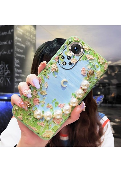 Huawei Nova 9 Çiçek Telefon Kılıfı (Yurt Dışından)