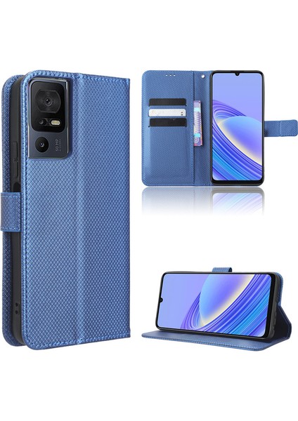 Tcl 40 Se Deri Cüzdan Telefon Kılıfı (Yurt Dışından)