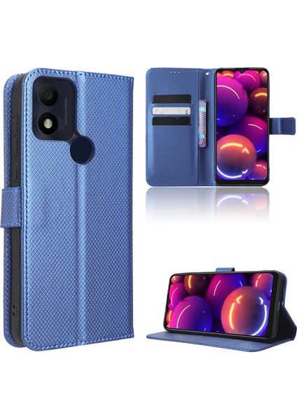 Tcl 305I Deri Cüzdan Telefon Kılıfı (Yurt Dışından)