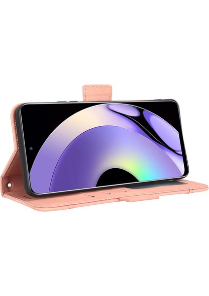 Oppo Realme 10 5g Kart Yuvalı Deri Telefon Kılıfı (Yurt Dışından)