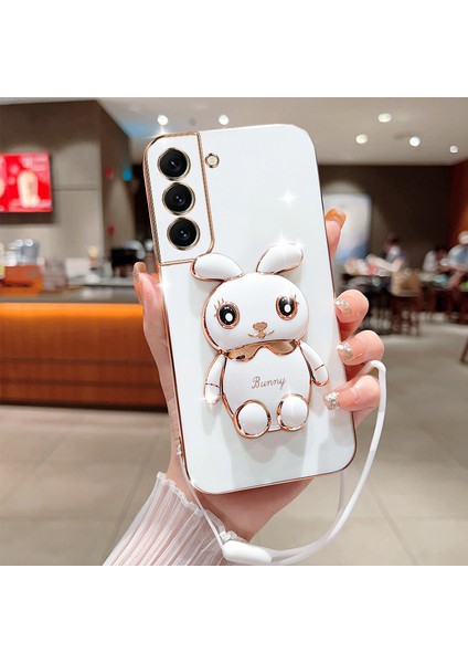 Samsung Galaxy S22 Elektroliz Tavşan Telefon Kılıfı (Yurt Dışından)