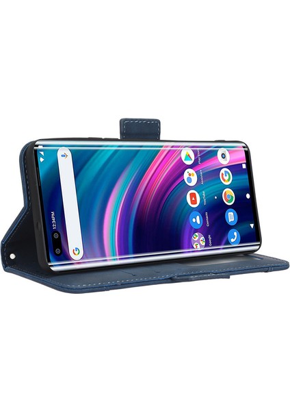 Blu Bold N2 Kart Yuvalı Deri Telefon Kılıfı (Yurt Dışından)