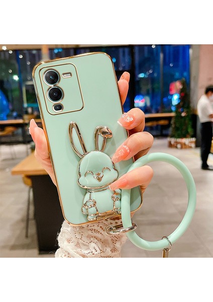 Vivo S16E Elektroliz Tavşan Telefon Kılıfı (Yurt Dışından)