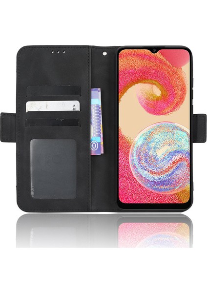 Samsung Galaxy A04E Kart Yuvalı Deri Telefon Kılıfı (Yurt Dışından)