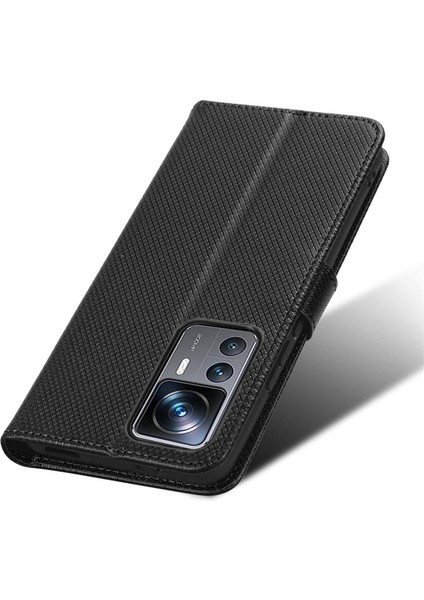 Xiaomi Mi 12T Pro Deri Cüzdan Telefon Kılıfı (Yurt Dışından)