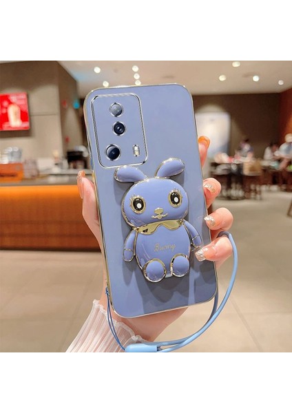 Xiaomi Civi 2 Elektroliz Tavşan Telefon Kılıfı (Yurt Dışından)