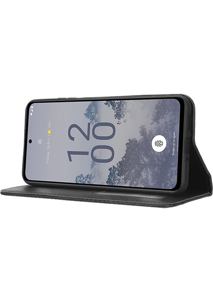 Nokia X30 Deri Manyetik Telefon Kılıfı (Yurt Dışından) fiyatları