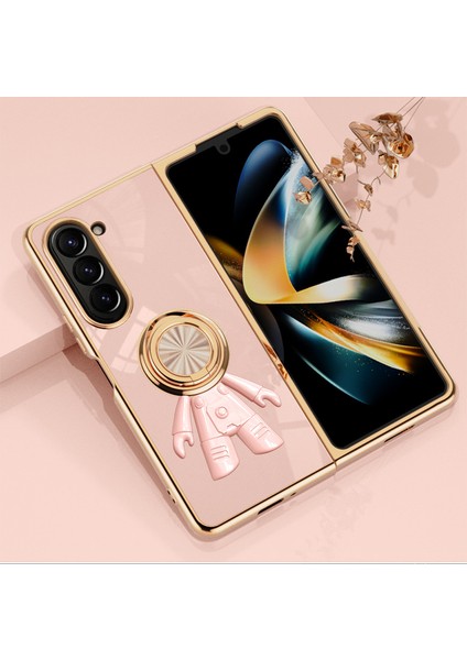 Samsung Galaxy Z Flip 3 Tampon Telefon Kılıfı Yüzüklü Kapak (Yurt Dışından)
