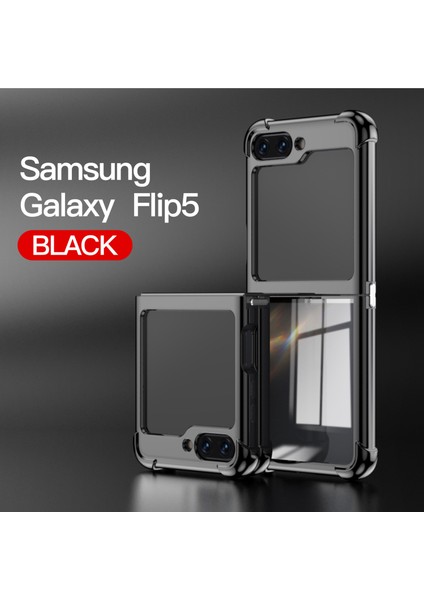 Samsung Galaxy Z Flip 5 Elektroliz Tampon Telefon Kılıfı Için Telefon Kılıfı (Yurt Dışından)