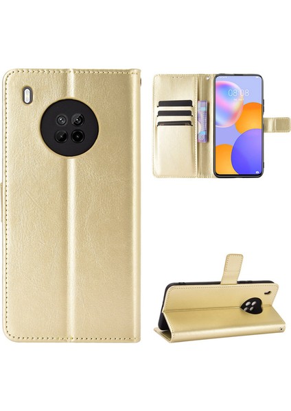 Huawei Y9A Cüzdan Deri Telefon Kılıfı (Yurt Dışından)