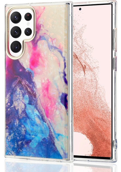 Samsung Galaxy A14 5g Mermer Elektroliz Telefon Kılıfı (Yurt Dışından)
