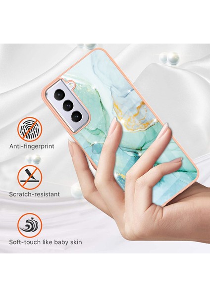 Samsung Galaxy S22 Plus Mermer Elektroliz Telefon Kılıfı (Yurt Dışından) fiyatları