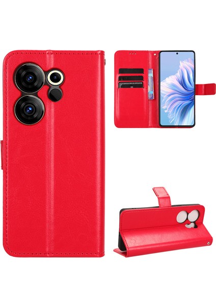 Telefon Kılıfı Tecno Camon 20 Premier 5g Deri Telefon Kılıfı (Yurt Dışından)