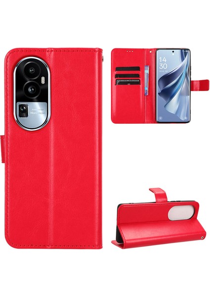 Telefon Kılıfı Oppo Reno 10 5g Deri Telefon Kılıfı (Yurt Dışından)