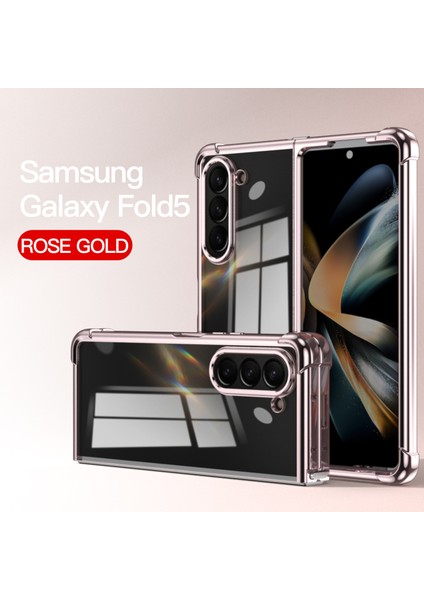 Samsung Galaxy Z Flip 5 Tampon Telefon Kılıfı Yüzüklü Kapak (Yurt Dışından)