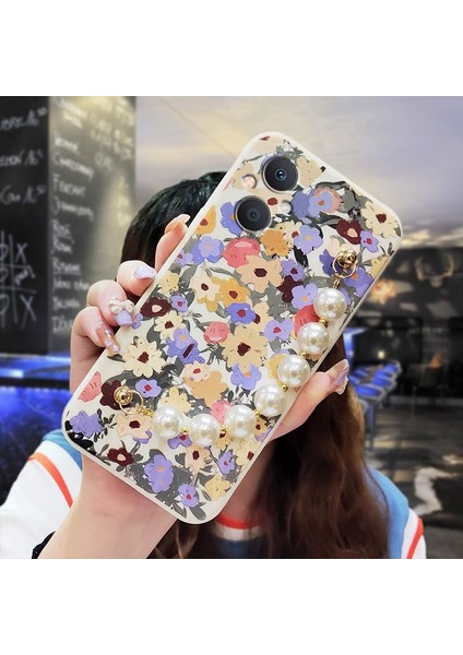 Oppo Reno 7z Çiçek Telefon Kılıfı (Yurt Dışından)