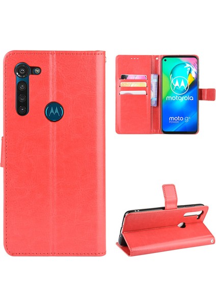 Motorola Moto G8 Power Cüzdan Deri Telefon Kılıfı (Yurt Dışından) fiyatları