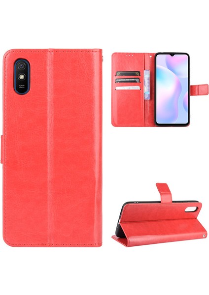 Xiaomi Redmi 9A Cüzdan Deri Telefon Kılıfı (Yurt Dışından) fiyatları