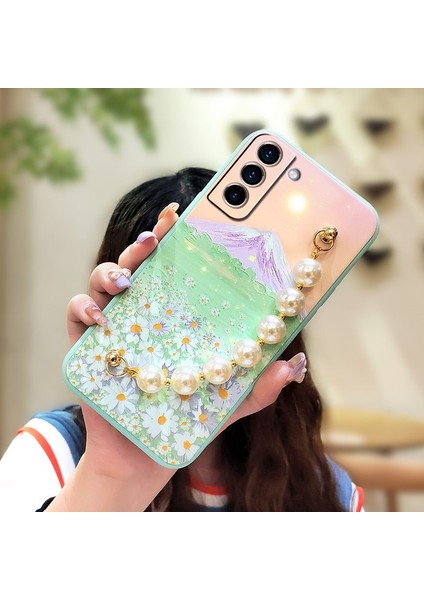 Samsung Galaxy S21 Plus Çiçek Telefon Kılıfı (Yurt Dışından)