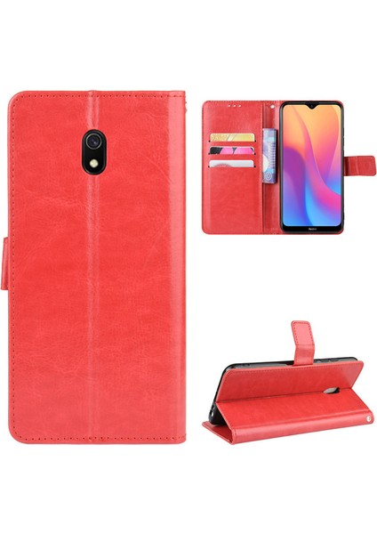 Xiaomi Redmi 8A Cüzdan Deri Telefon Kılıfı (Yurt Dışından)
