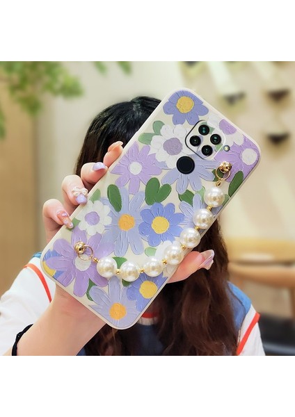 Xiaomi Redmi Note 9 4G/10X 4g Çiçek Telefon Kılıfı (Yurt Dışından)