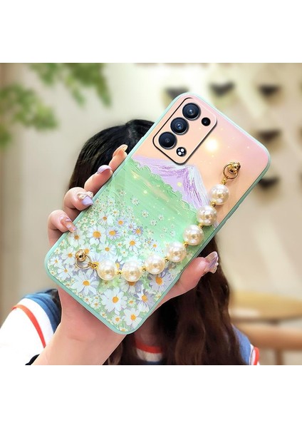 Oppo Reno 6 Pro Plus Çiçek Telefon Kılıfı (Yurt Dışından)