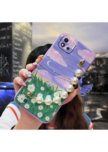 Oppo Realme C20 2021 Çiçek Telefon Kılıfı (Yurt Dışından)
