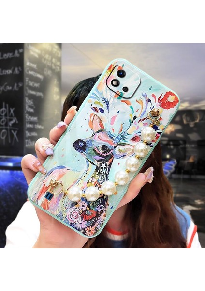 Oppo Realme C20 2021 Çiçek Telefon Kılıfı (Yurt Dışından)