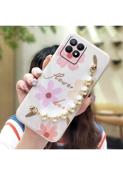 Oppo Realme 8i Çiçek Telefon Kılıfı (Yurt Dışından)