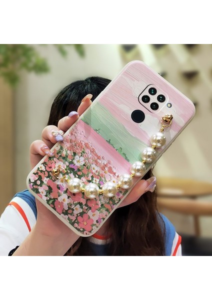 Xiaomi Redmi Note 9 4G/10X 4g Çiçek Telefon Kılıfı (Yurt Dışından)