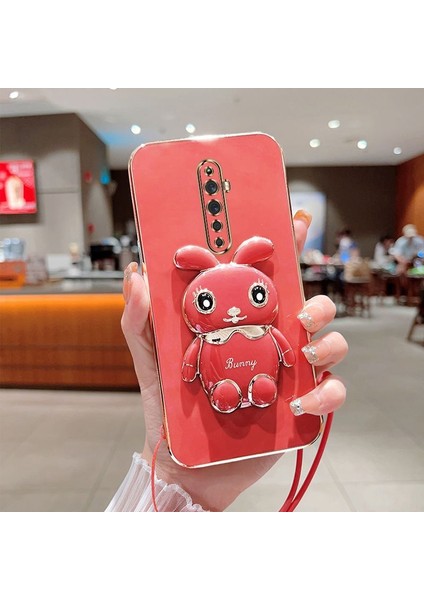 Oppo Reno 2z Elektroliz Tavşan Telefon Kılıfı (Yurt Dışından)