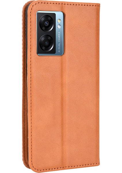 Oneplus Nord N300 Deri Manyetik Telefon Kılıfı (Yurt Dışından)