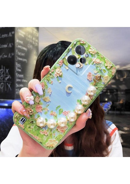 Oppo Realme C31 Çiçek Telefon Kılıfı (Yurt Dışından)