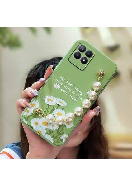Oppo Realme 8i Çiçek Telefon Kılıfı (Yurt Dışından)