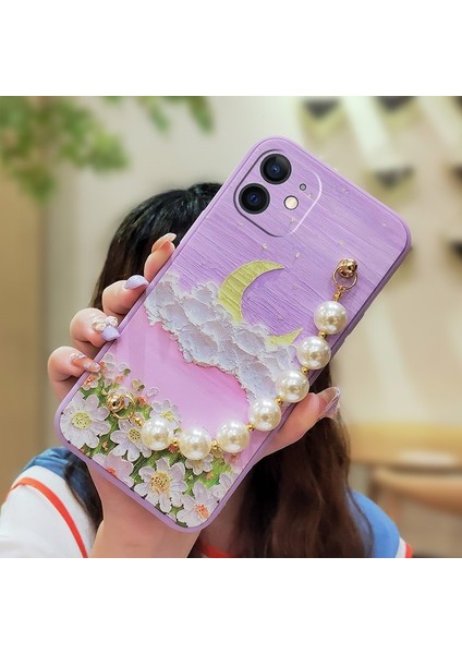 Iphone 12 Çiçek Telefon Kılıfı (Yurt Dışından)