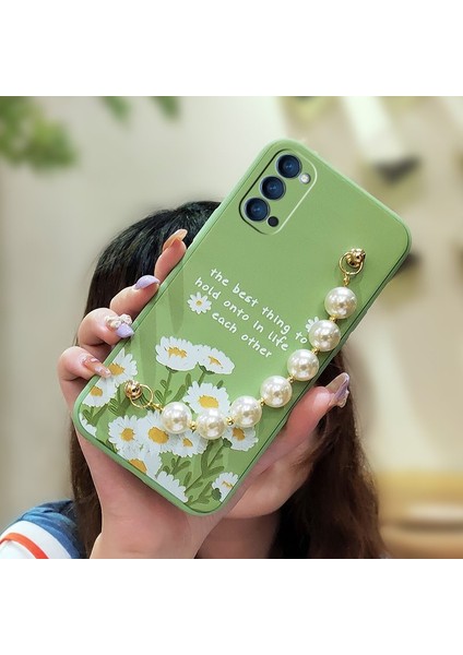 Oppo Reno 4 5g Çiçek Telefon Kılıfı (Yurt Dışından)