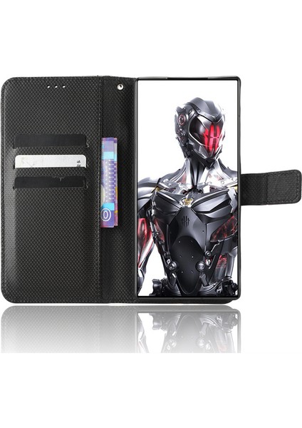 Nubia Red Magic 8 Pro Deri Cüzdan Telefon Kılıfı (Yurt Dışından)