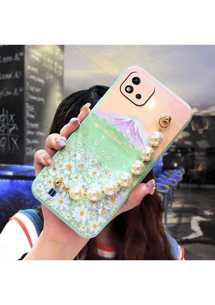 Oppo Realme C20 2021 Çiçek Telefon Kılıfı (Yurt Dışından)