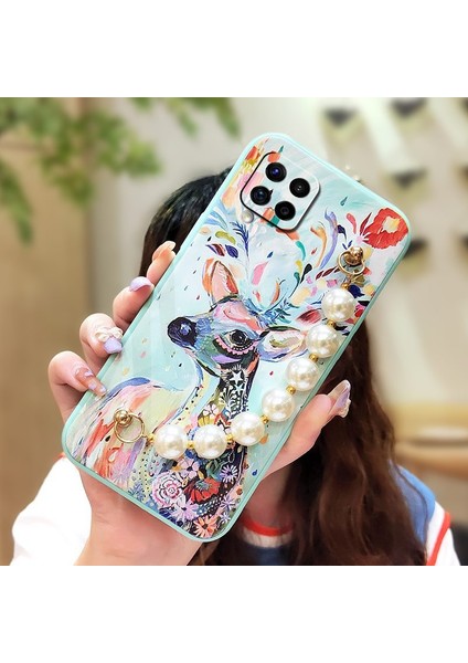 Samsung Galaxy A42 5g Çiçek Telefon Kılıfı (Yurt Dışından)