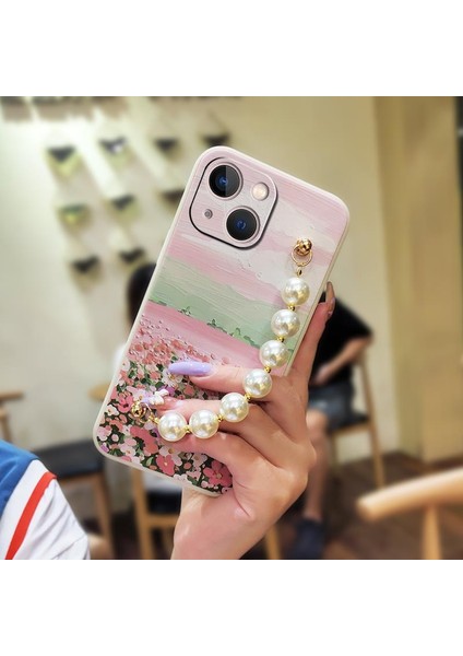 Iphone 13 Mini Çiçek Telefon Kılıfı (Yurt Dışından)
