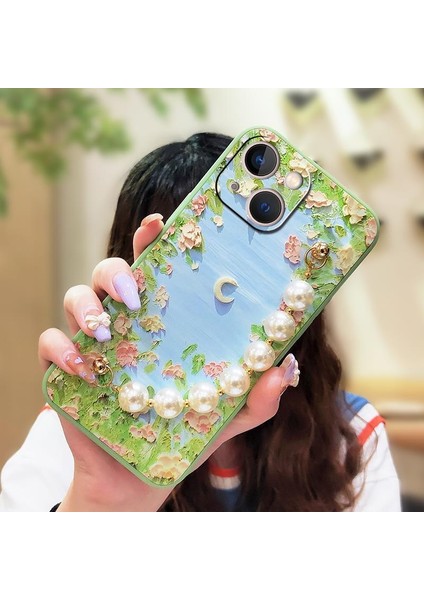 Iphone 13 Mini Çiçek Telefon Kılıfı (Yurt Dışından)