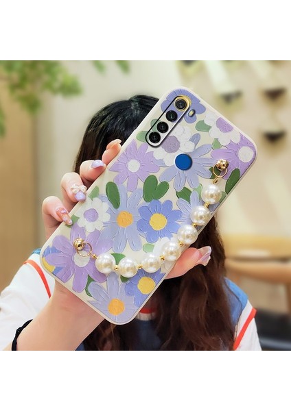 Xiaomi Redmi Note 8t Çiçek Telefon Kılıfı (Yurt Dışından)