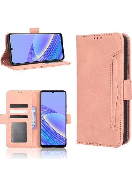 Tcl 40 Se Kart Yuvalı Deri Cüzdan Telefon Kılıfı (Yurt Dışından)